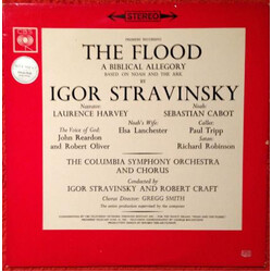 Igor Stravinsky / Laurence Harvey / Columbia Symphony Orchestra / Robert Craft The Flood - A Biblical Allegory Based On Noah And The Ark Vinyl LP USED