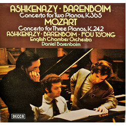 Wolfgang Amadeus Mozart / Vladimir Ashkenazy / Daniel Barenboim / Fou Ts'Ong / English Chamber Orchestra Concerto For Two Pianos, K.365, Concerto For 
