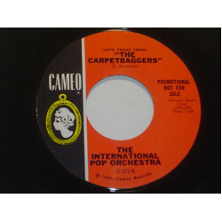 The International Pop Orchestra (Love Theme From) "The Carpetbaggers" / If You Love Me (Really Love Me) USED VINYL 7INCH 45 RPM SINGLE PROMO