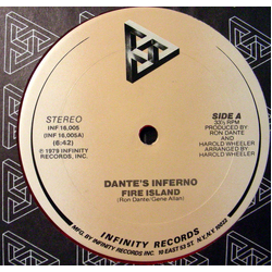 Dante's Inferno Fire Island / They're Playing Our Song Vinyl 12" USED