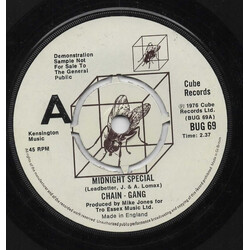 Chain Gang (15) Midnight Special USED VINYL 7INCH PROMO