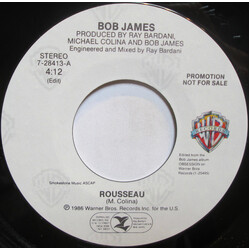 Bob James Rousseau USED VINYL 7INCH 45 RPM PROMO STEREO