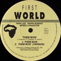 Tippa Lee / Rappa Robert / Moses Livingston Them Bow USED VINYL 12INCH 45 RPM