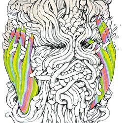 Doldrums (5) She Is The Wave USED VINYL 7INCH LIMITED EDITION