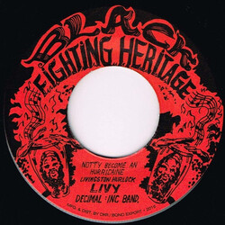 Livingston Hurlock / Decimal Inc Band Notty Become An Hurricaine USED VINYL 7INCH 45 RPM REISSUE