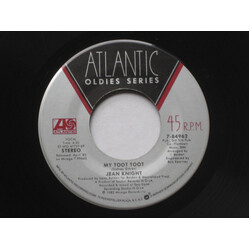 Jean Knight / Billy Joe Royal My Toot Toot  / Burned Like A Rocket USED VINYL 7INCH 45 RPM SINGLE