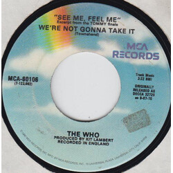 The Who See Me, Feel Me USED VINYL 7INCH 45 RPM REISSUE
