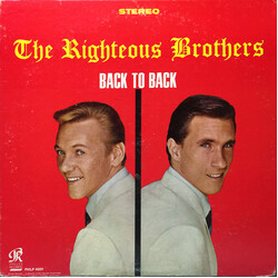 The Righteous Brothers Back To Back Vinyl LP USED