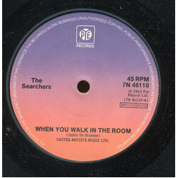 The Searchers When You Walk In The Room / Don't Throw Your Love Away USED VINYL 7INCH REISSUE