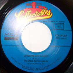 The Dixie Hummingbirds / Reverend Cleophus Robinson Loves Me Like A Rock / Silent Night Vinyl 7" USED