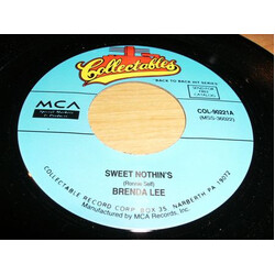 Brenda Lee Sweet Nothin's / I Want To Be Wanted Vinyl 7" USED