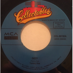 Tommy Roe Dizzy / Hooray For Hazel Vinyl 7" USED