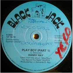 Danny Ray (2) Play Boy USED VINYL 12INCH 45 RPM SINGLE