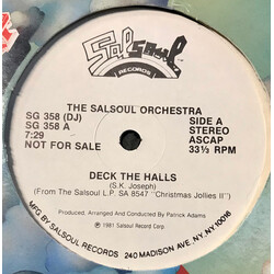 The Salsoul Orchestra Deck The Halls VINYL 12" USED