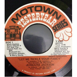 Jermaine Jackson Let Me Tickle Your Fancy / I'm Just Too Shy USED VINYL 7INCH 45 RPM REISSUE
