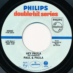 Paul & Paula Hey Paula / Something Old, Something New USED VINYL 7INCH 45 RPM REISSUE
