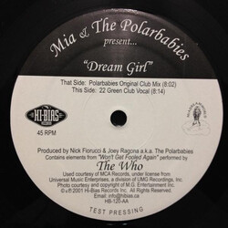 Mia (4) / Polarbabies Dream Girl Vinyl 12" USED