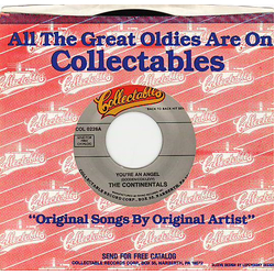 The Continentals (12) / The Echoes (5) You're An Angel / Ding Dong Vinyl 7" USED
