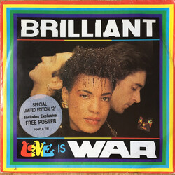 Brilliant Love Is War VINYL 12" USED