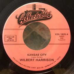 Wilbert Harrison Kansas City / Listen, My Darling Vinyl 7" USED