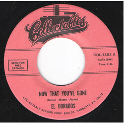 The El Dorados Now That You've Gone / Rock N Roll's For Me Vinyl 7" USED