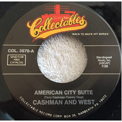 Cashman & West American City Suite / Songman Vinyl 7" USED