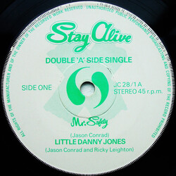 Mr. Safety Little Danny Jones / The New Revolution Think USED VINYL 7INCH 45 RPM