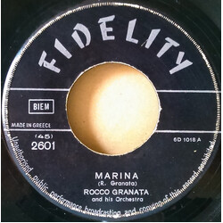 Rocco Granata Und Sein Orchester Marina USED VINYL 7INCH SINGLE 45 RPM