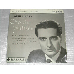 Dinu Lipatti / Frédéric Chopin Chopin Waltzes USED VINYL 7INCH EP 45 RPM
