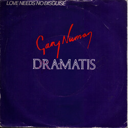 Gary Numan / Dramatis Love Needs No Disguise USED VINYL 7INCH SINGLE 45 RPM