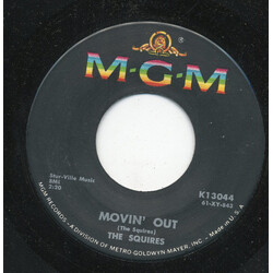 The Squires (12) Movin' Out / Our Theme USED VINYL 7INCH