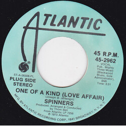 Spinners One Of A Kind (Love Affair) USED VINYL 7INCH 45 RPM SINGLE PROMO STEREO