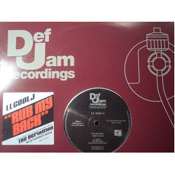 LL Cool J Rub My Back USED VINYL 12INCH 33 S RPM PROMO STEREO