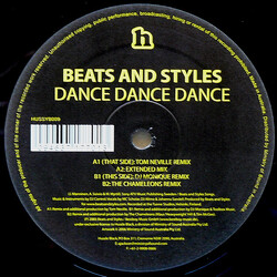 Beats And Styles Dance, Dance, Dance Vinyl 12" USED