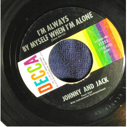 Johnnie And Jack I'm Always By Myself When I'm Alone / Lonesome Night Wind USED VINYL 7INCH 45 RPM SINGLE MONO