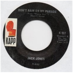 Jack Jones People / Don't Rain On My Parade USED VINYL 7INCH 45 RPM SINGLE MONO