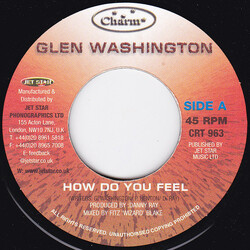 Glen Washington / Computer Paul How Do You Feel / Ecstasy USED VINYL 7INCH 45 RPM
