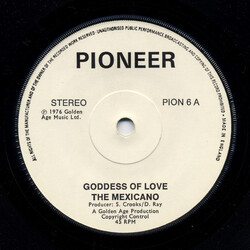The Mexicano / Lascelles James Goddess Of Love / Night Shift USED VINYL 7INCH 45 RPM STEREO