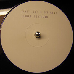 Jungle Brothers Candy / Let's Get Away USED VINYL 12INCH WHITE LABEL 45 RPM