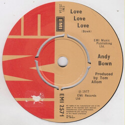 Andy Bown Love Love Love USED VINYL 7INCH 45 RPM SINGLE
