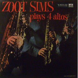 Zoot Sims Zoot Sims Plays Four Altos Vinyl LP USED
