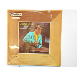 Perry Como Perry Como Sings Just For You Vinyl LP USED