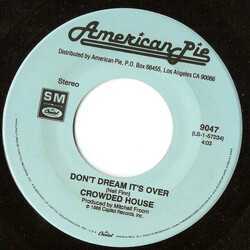 Crowded House Don't Dream It's Over / Something So Strong USED VINYL 7INCH 45 RPM SINGLE STEREO