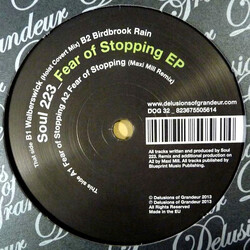 Soul 223 Fear Of Stopping EP USED VINYL 12INCH EP