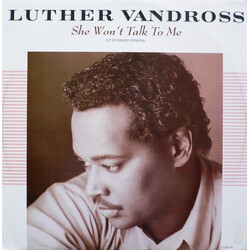 Luther Vandross She Won't Talk To Me VINYL 12" USED