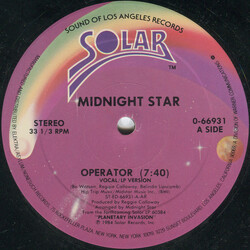 Midnight Star Operator VINYL 12" USED