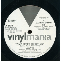 Donnie Calvin Time Keeps Movin' On VINYL 12" USED
