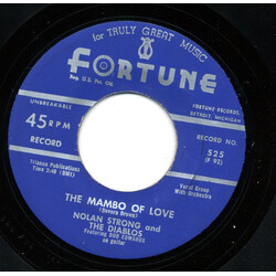 Nolan Strong / The Diablos The Mambo Of Love / Can't We Talk This Over USED VINYL 7INCH 45 RPM