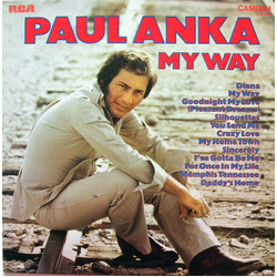Paul Anka My Way Vinyl LP USED