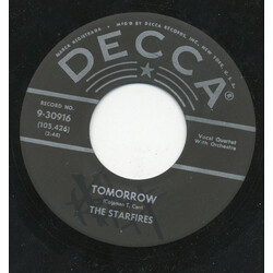 The Starfires (5) Tomorrow / Love Is Here To Stay USED VINYL 7INCH